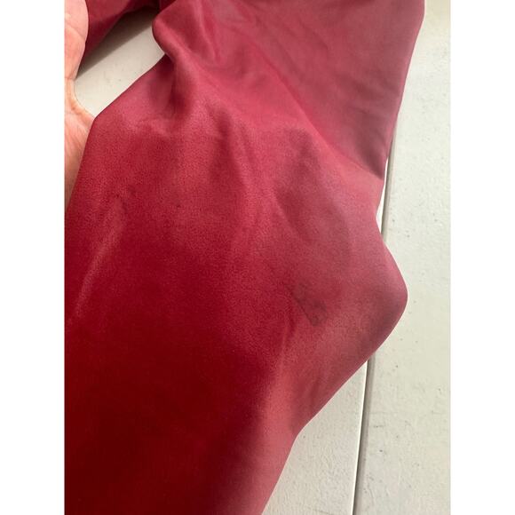 Spanx Faux Leather Ready To Wow Leggings Women Size M Mid Rise Slimming Pull On - Picture 12 of 14